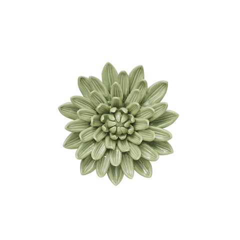 Floria wall decoration dusty green D13.2 H3.8