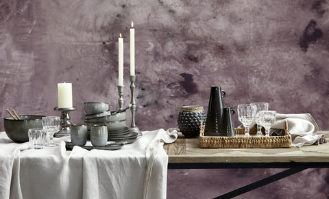 Amera dinner plate grey