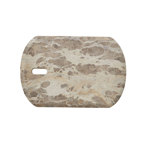 Ellia chopping board 45X30 linen Marble