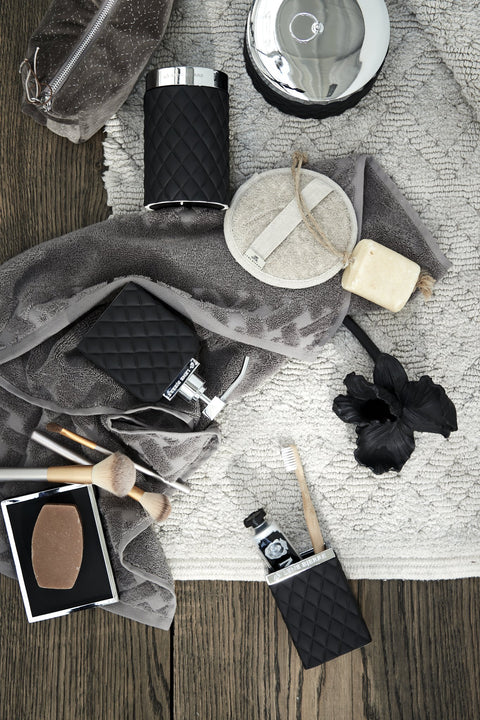 Portia dispenser H16 cm. black