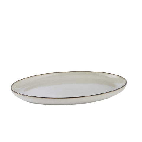 Amera tray 34x27 cm. white sands