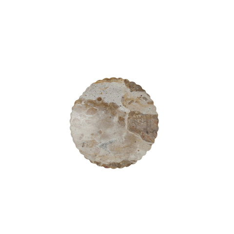 Eliana soap dish Ø12cm. linen