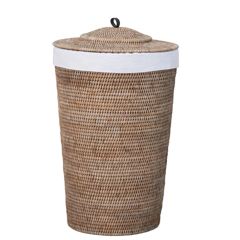 Norah laundry basket H60 cm. nature