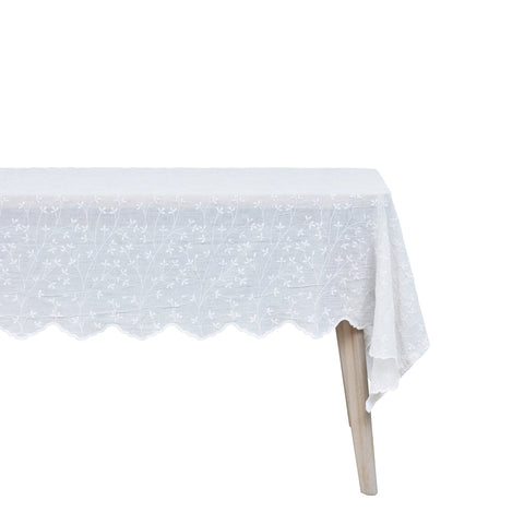 Eloise tablecloth 320x160 cm. off white