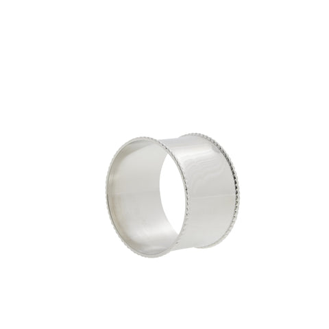 Sigrid napkin ring silver brass H3 cm