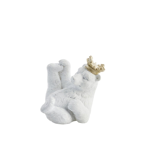 Sebina decoration white/, Polyresin 10.7X9.5 H11