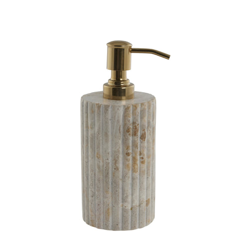 Eliana dispenser 8x8 cm. linen