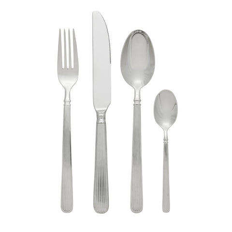 Delia cutlery silver 16 pieces
