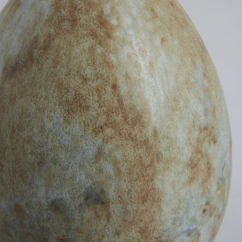 Dehaya decoration egg 15 cm dusty green