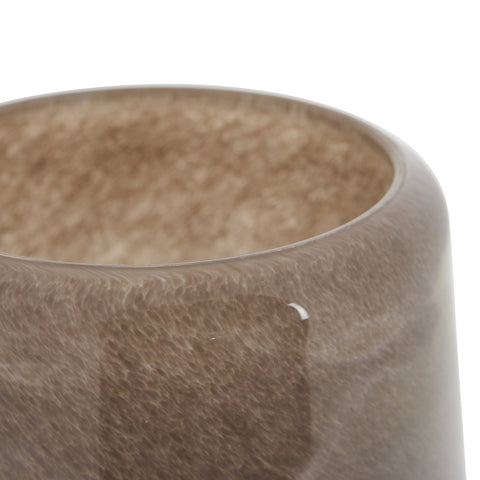 Josefine vase H20.5 cm. taupe