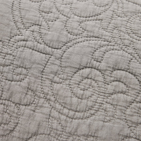 Isabelle bedspread 260x240 cm. grey
