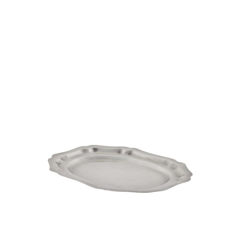 Philine tray H1.5 cm. silver