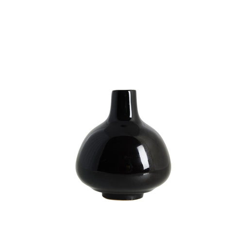 Helene vase H9 cm. d. brown