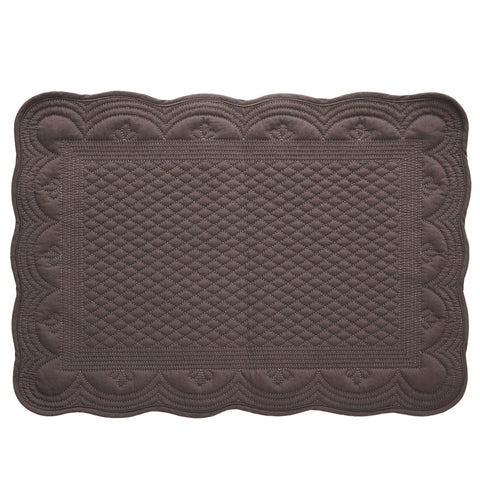 Estrid placemat 48.5x33.5 cm. brown