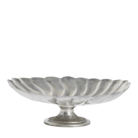 Philine tray Ø25 cm. antique silver