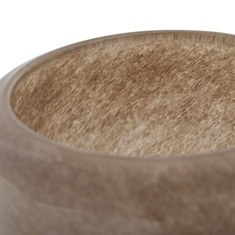 Josefine vase H30 cm. taupe