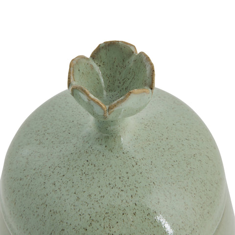 Helinna jar H22 cm. sage green