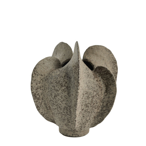 Hevenne vase H26.5 cm. linen