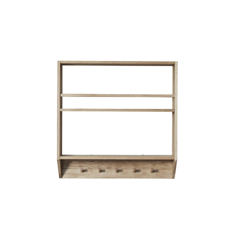 Ellie shelf H80 cm. oak