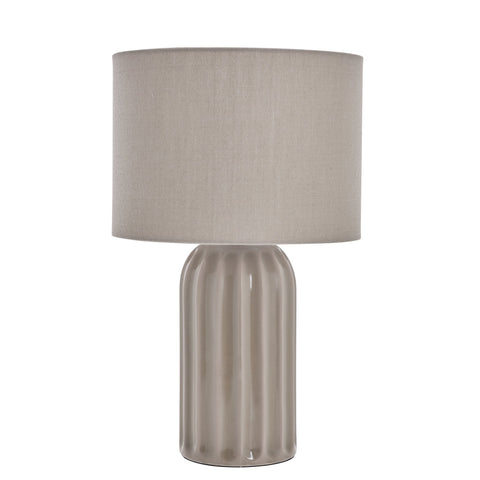 Nemia table lamp 25x25 cm. linen