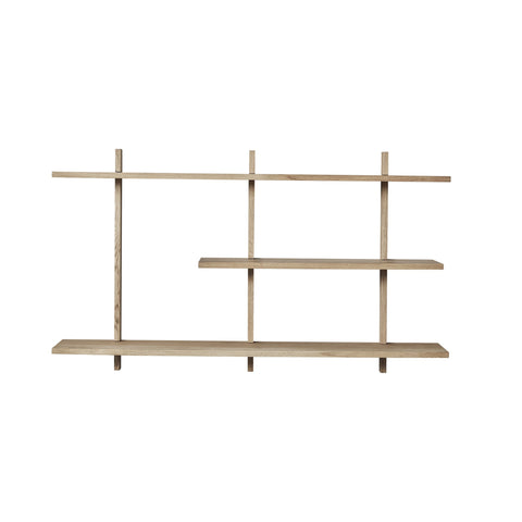 Ellie shelf H70 cm. oak