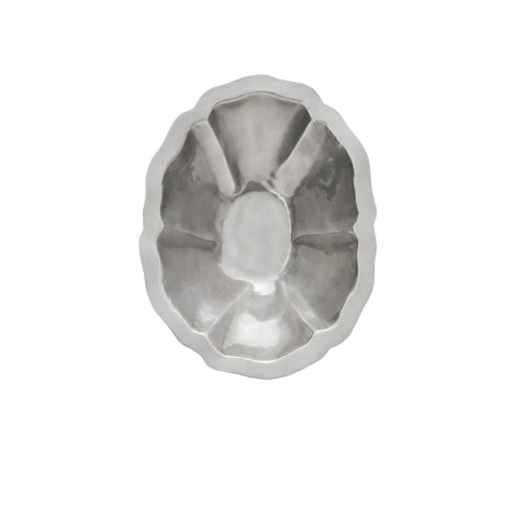 Philine tray H4.5 cm. silver