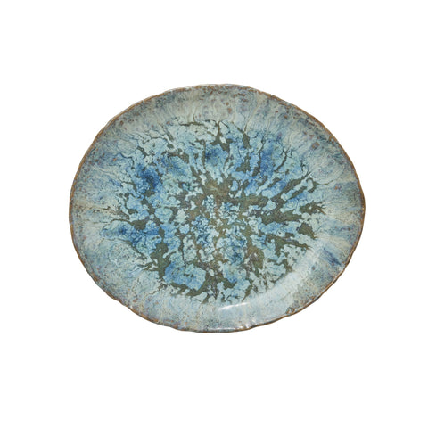 Milla plate green 27x23 H3.5