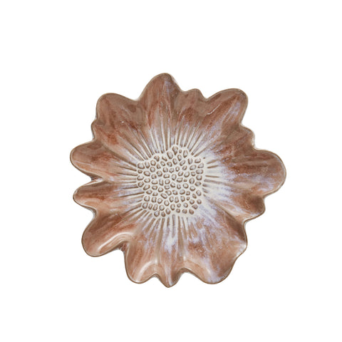 Florilla wall decoration H3.5 cm. rose tan