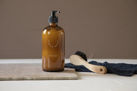 Dish Brush Soft Steel