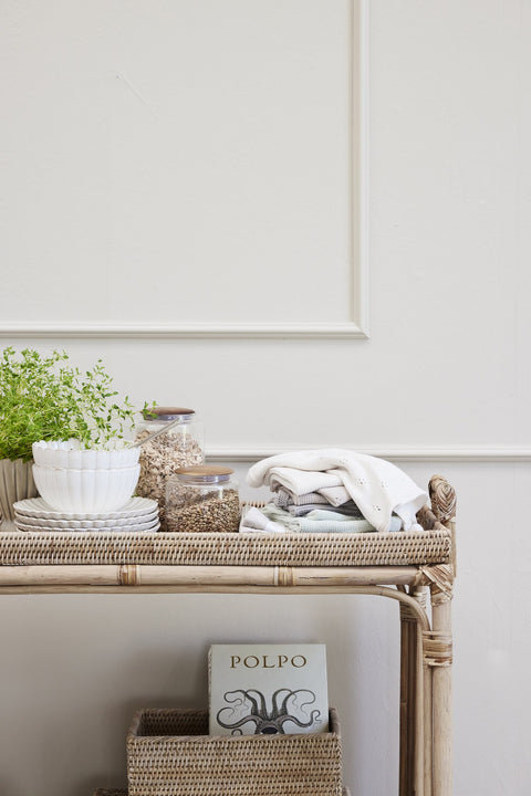 Caia dish cloth set white - 2 pcs.