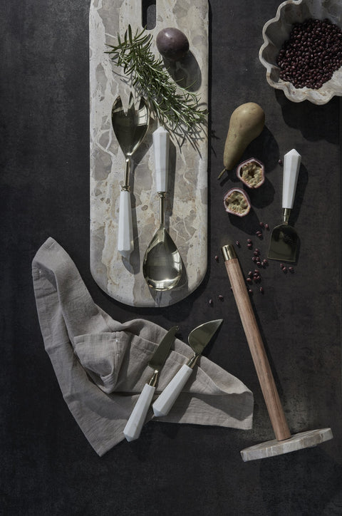 Elisse kitchen roll holder H35 cm. linen