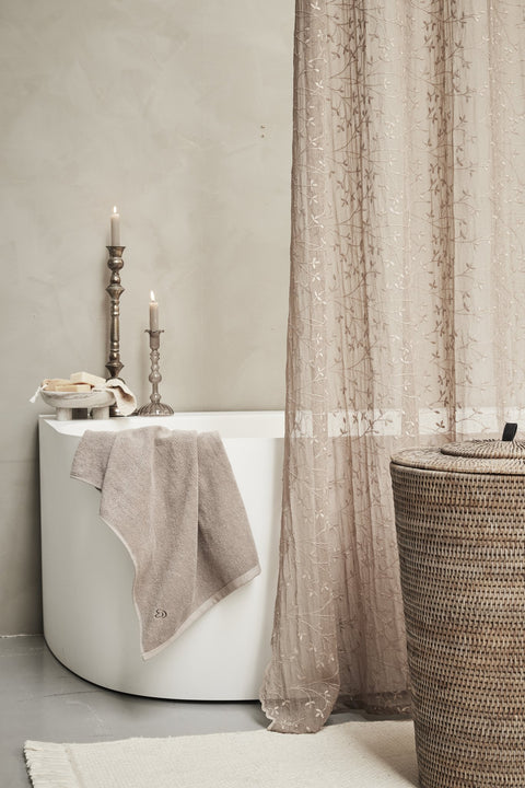 Astalina candlestick H26.5 cm. grey