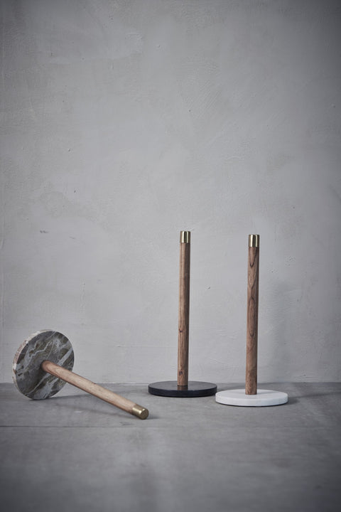 Elisse kitchen roll holder H35 cm. linen