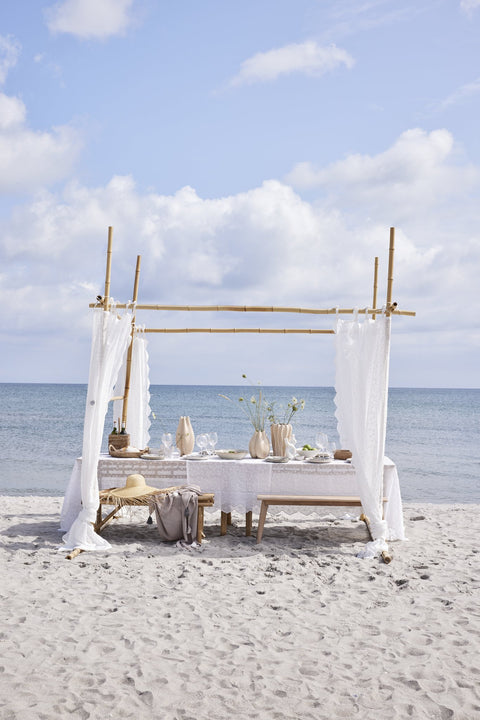 Eloise tablecloth 280x160 cm. off white