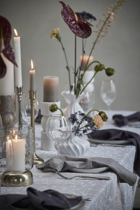 Eloise tablecloth 220x160 cm. off white