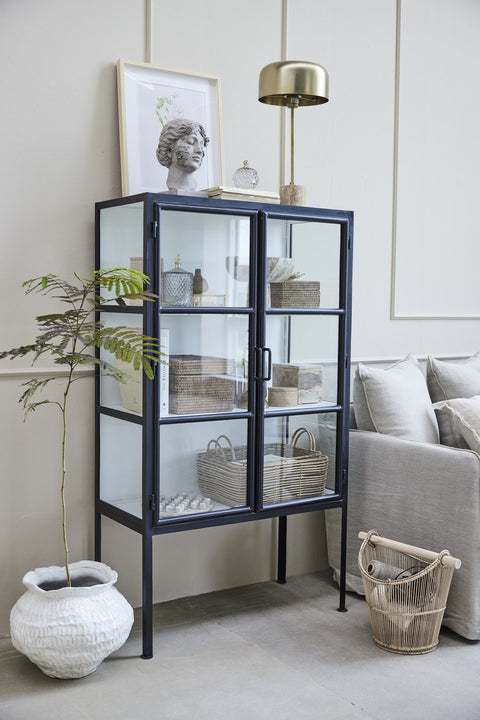 Miya jar H11 cm. light grey