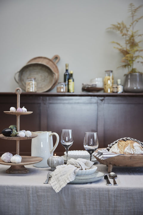 Merle bowl H10 cm. nature