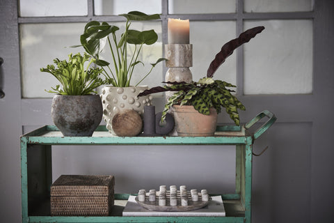 Norah box 18x18 cm. Nature