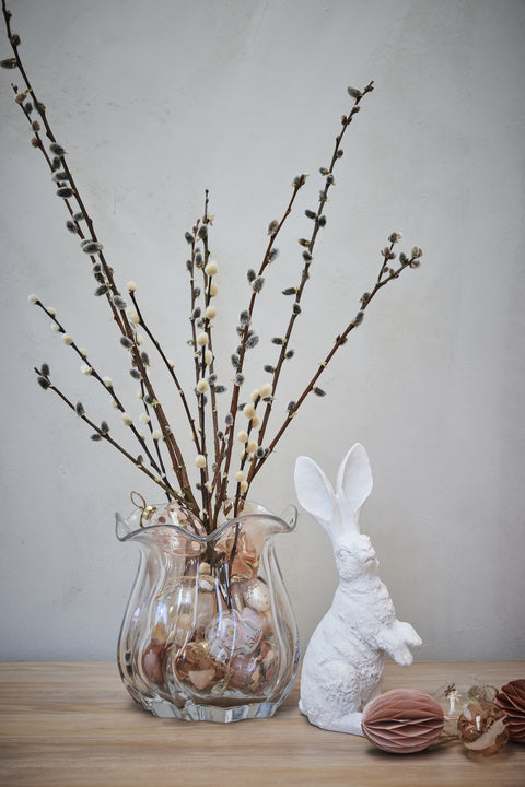 Scarlett vase clear D20 H20