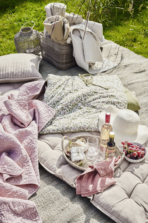 Ivy mattress sage green 120x60 cm