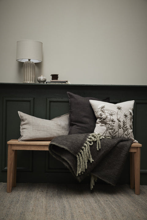 Efina cushion cover 50x50 cm. brown