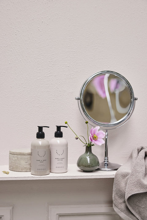 Helene vase faded blue ceramics H9 cm