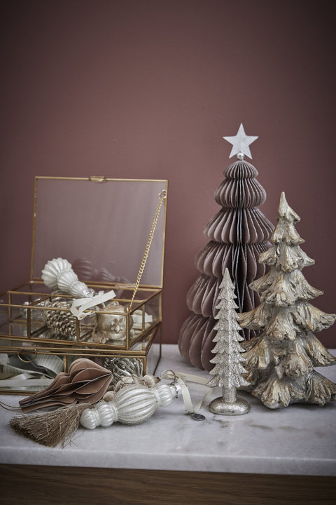 Sissia decoration H15 cm. light gold