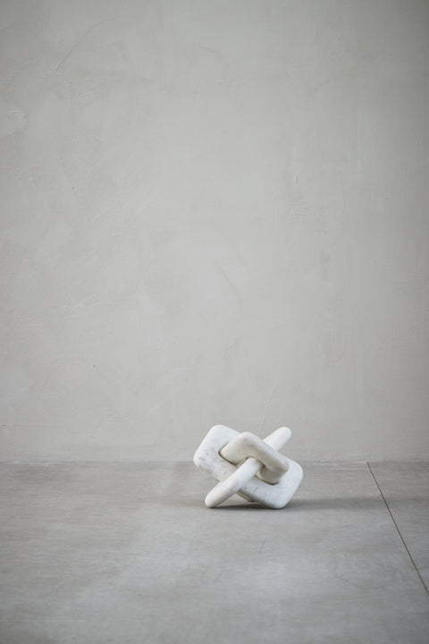 Ellia decoration H15 cm. white