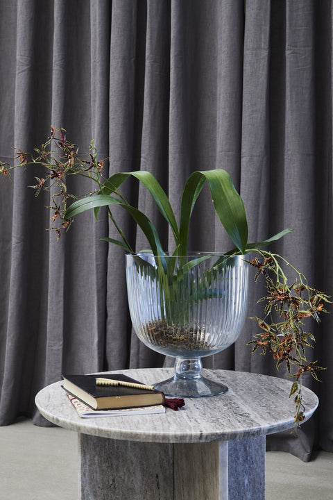 Carla vase H27.5 cm. clear