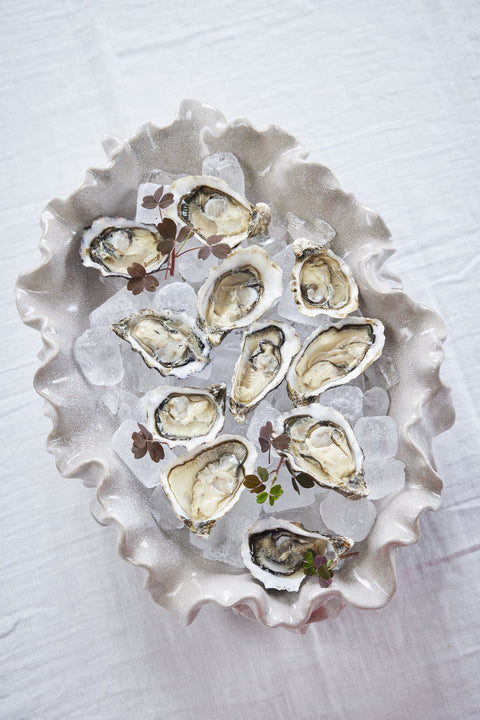 Viola bowl linen w35 cm