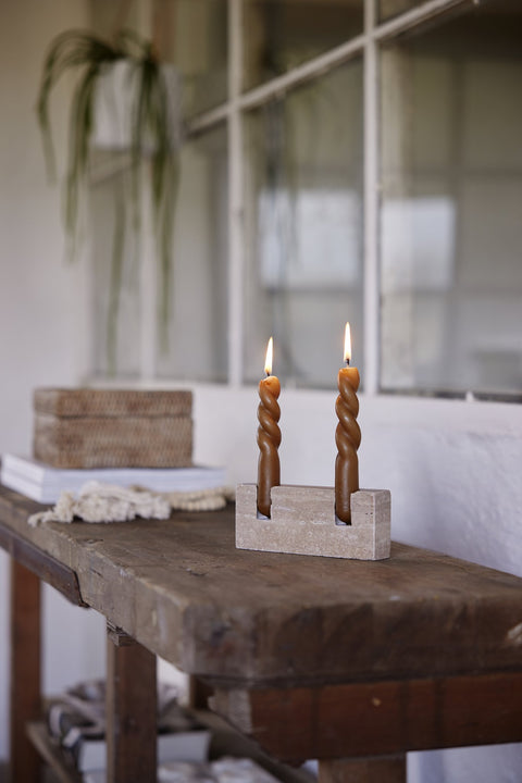 Noralle lantern 30x30 cm. Nature