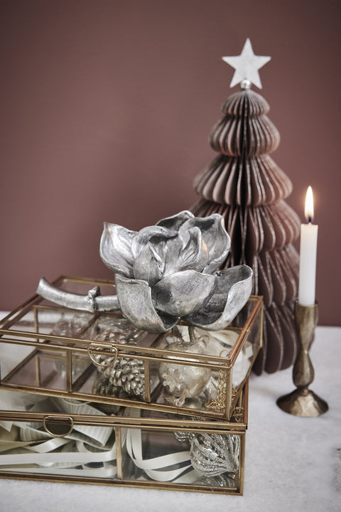 Ingrid candlestick H8.5 cm. light gold