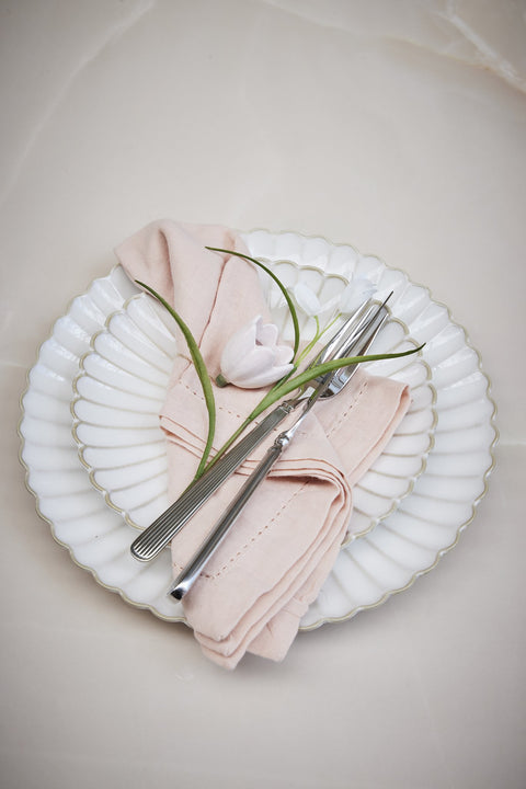 Angela napkin rose dust 45x45 cm