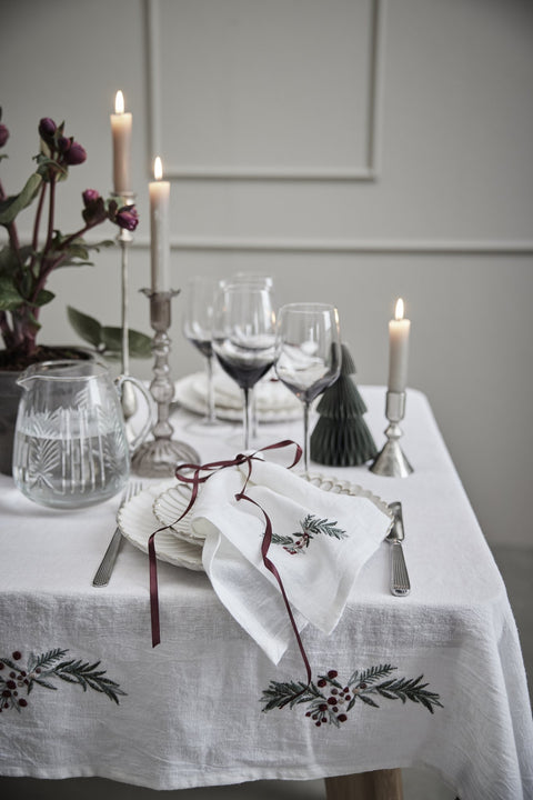 Ingrid candlestick H10 cm. silver